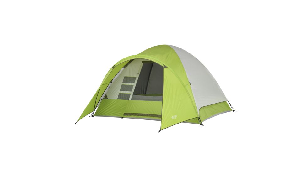 Wenzel Portico 6 Person Tent, Lime Green, Gray, 6 Person, 7362416