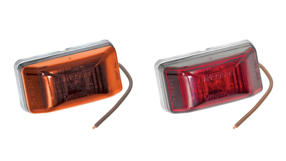 Wesbar LED Clearance-Side Marker Light 99 Series, Amber, Red