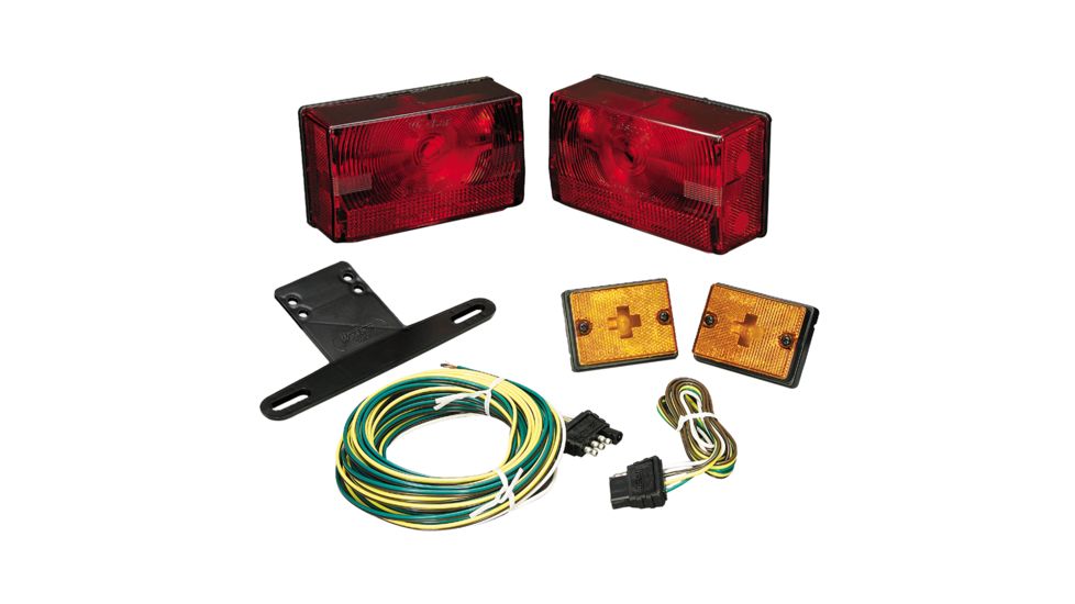 Wesbar Over 80" Taillight Kit w/Sidemarkers Submersible 37033