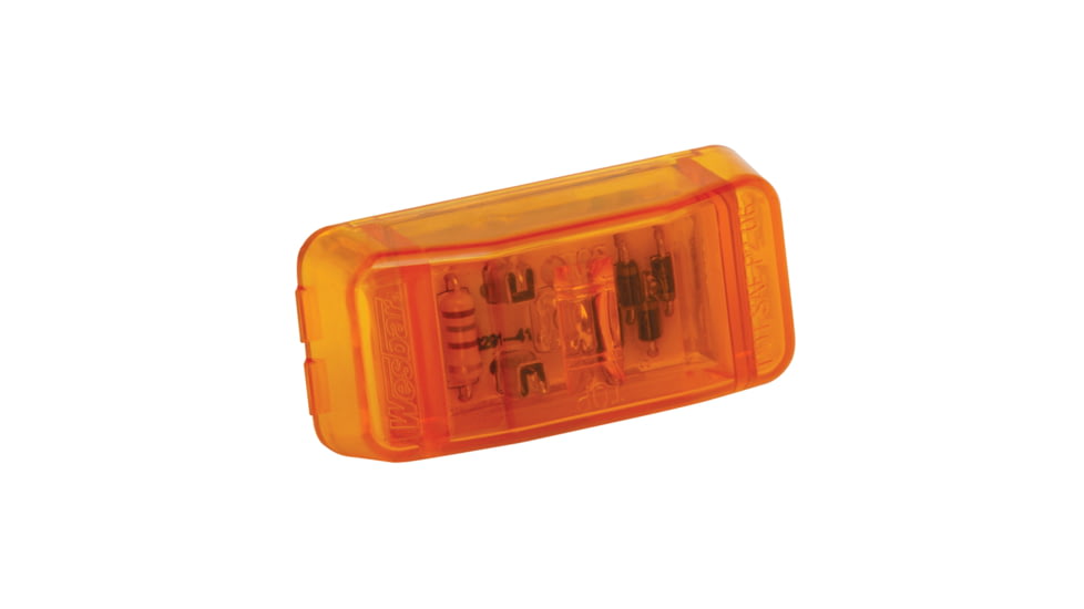 Wesbar Waterproof LED Clearance/Side Marker Light, Amber, 47-203667