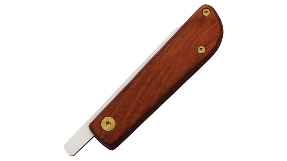 WESN Samla Bohler M390 Rosewood Knife, 3.25in Closed, 2.5in Satin Bohler M390 Stainless Blade, Rosewood Handle, WESN14-2