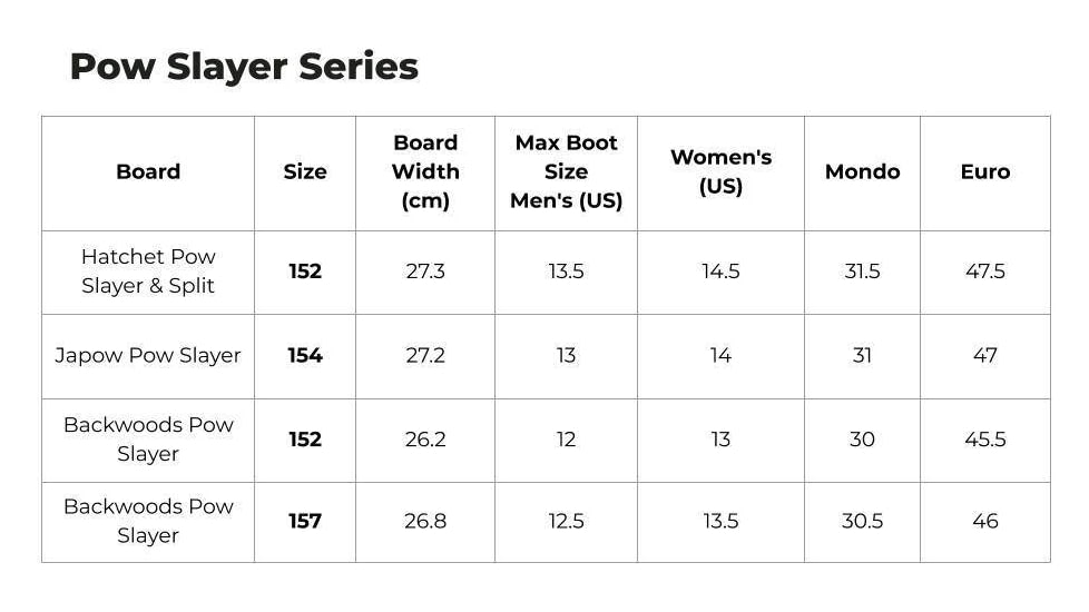 Weston Hatchet Pow Slayer, 152, 106152A05F