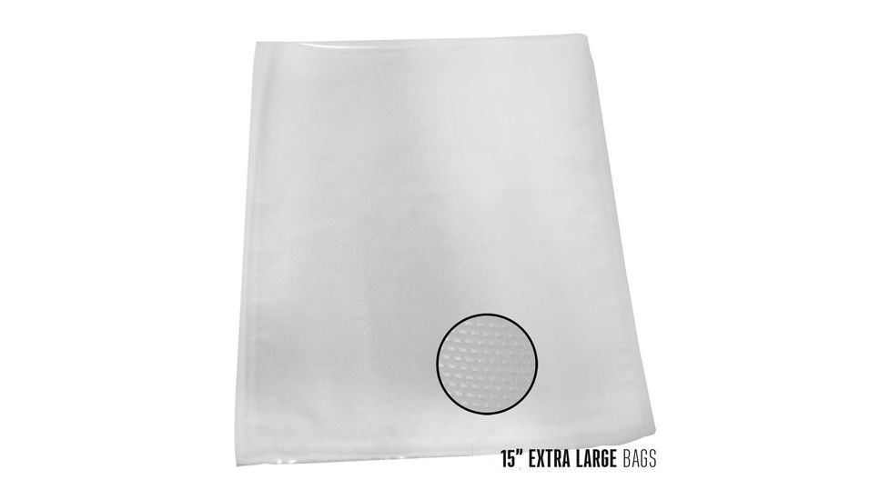 Weston Products 15 x 18in Extra Large Vacuum Sealer Bags, 100 count, Bagged 30-0105-K
