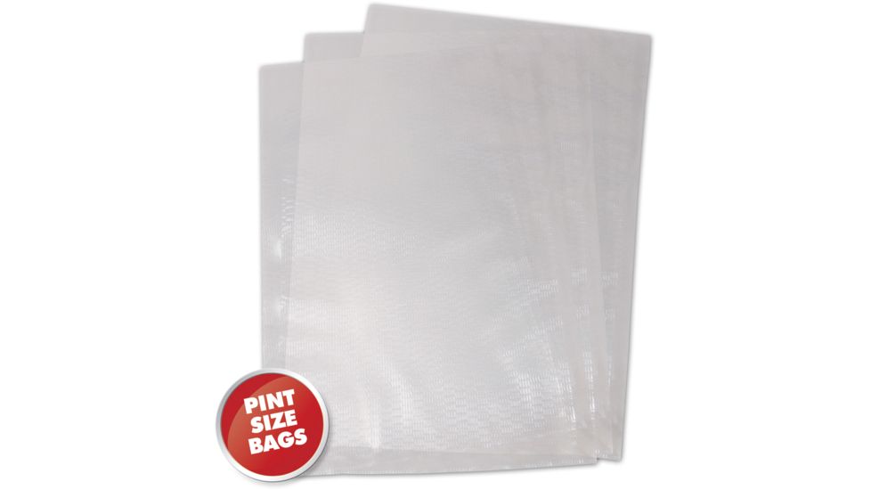 Weston Products Vac Sealer Bags, 6x10in, pint, 100 Count, 30-0106-W