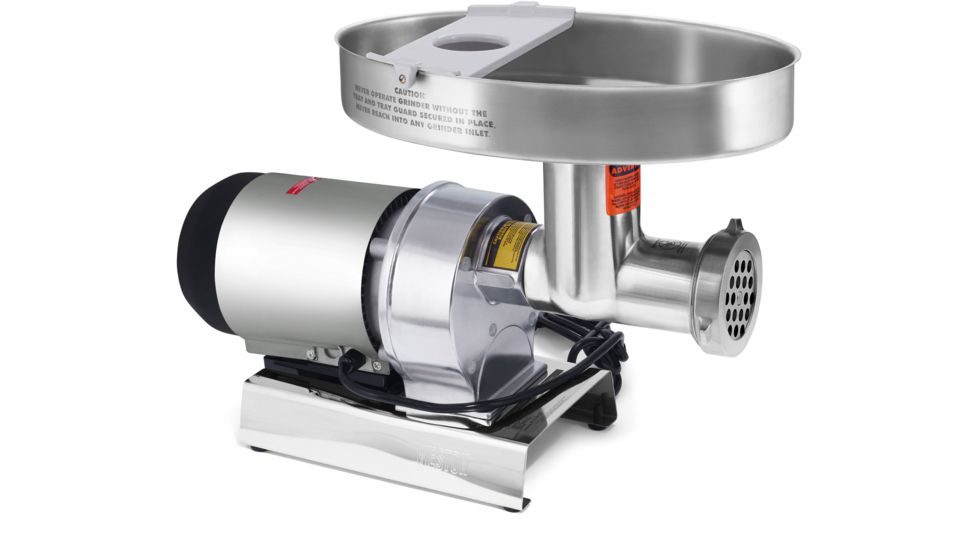 Weston Products Butcher Series N.32 Commercial Meat Grinder - 1.5 HP - 1125W, 09-3201-W