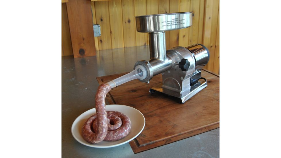 Weston Products Butcher Series N.8 Commercial Meat Grinder - .5 HP - 350W 09-0801-W