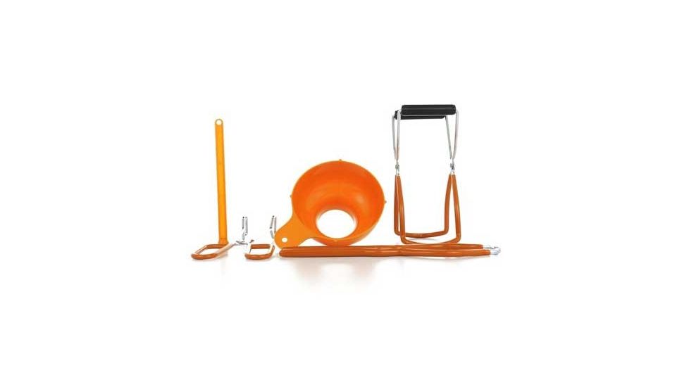Weston Products Deluxe 5-Piece Home Canning Kit, Orange 83-2017-W