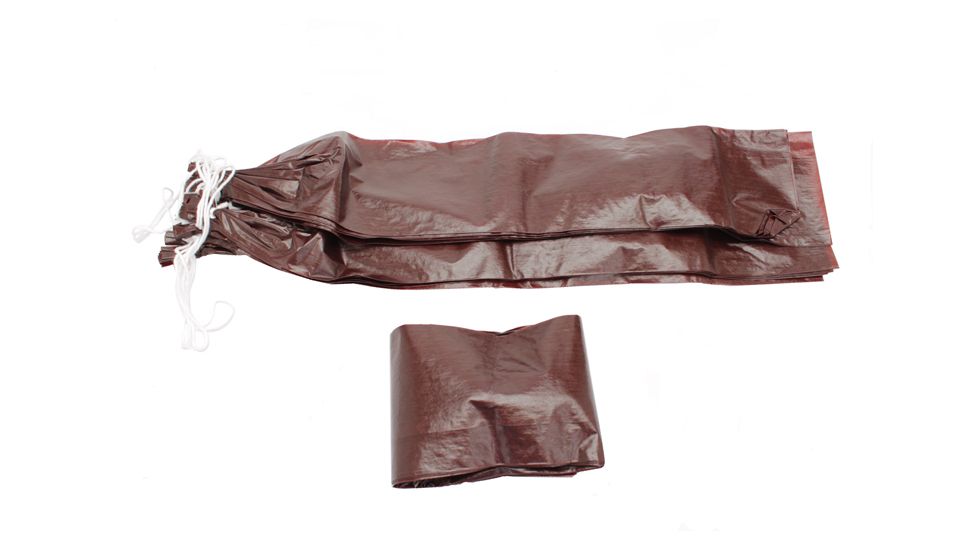 Weston Products Non-Edible Fibrous Mahogany 3 lb Casing - 20 ct, 2.5in Diameter, Brown, 19-0202-W