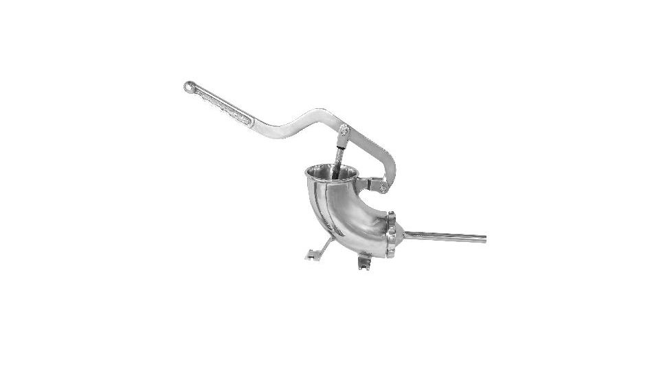 Weston Products Manual Cast Iron Sausage Stuffer - 5 lb Capacity, Tinned 36-5005-W