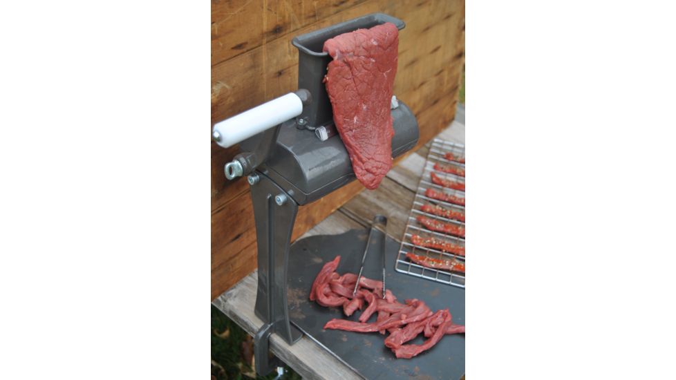 Weston Products Manual Single-Support Jerky Slicer, Black, 07-3801-W-A