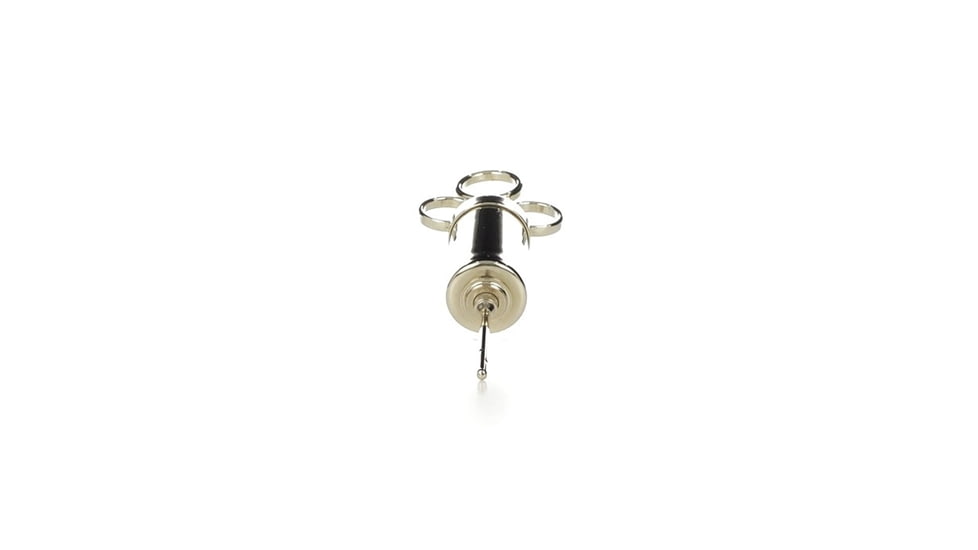 Weston Products Marinade Injector, Nickel-plated brass, 2 oz, Brass/Nickel 23-0402-W