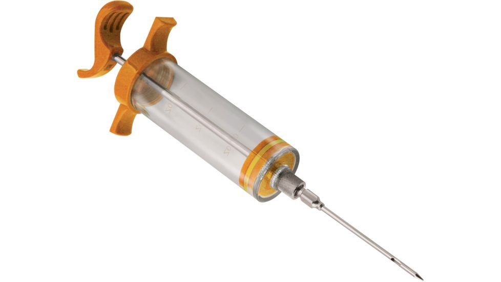 Weston Products Marinade Injector, Plastic, 2 oz, Clear/Yellow, 23-0302-W