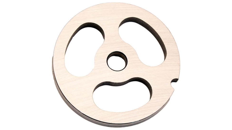 Weston Products N.8 Grinder Stainless Steel Stuffing Plate 28mm, 29-0840