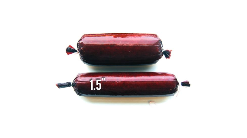 Weston Products Non-Edible Fibrous Mahogany 1 lb Casing - 20 ct, 1.5in Diameter, Brown 19-0201-W