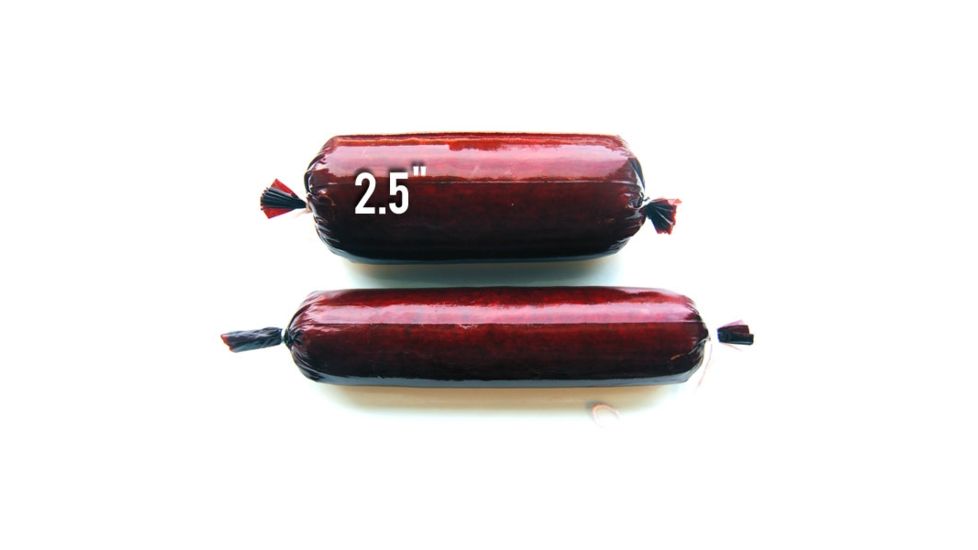 Weston Products Non-Edible Fibrous Mahogany 3 lb Casing - 5 ct, 2.5in Diameter, Brown 19-0212-W