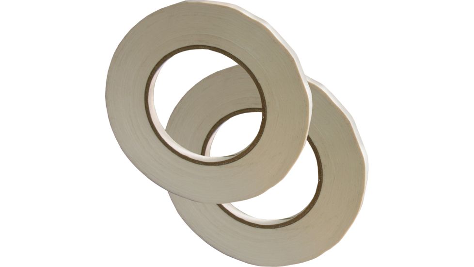 Weston Products PVC Bag Neck Sealing Tape, 2 Rolls, 3/8in x 125 yards each, Beige, 11-0103