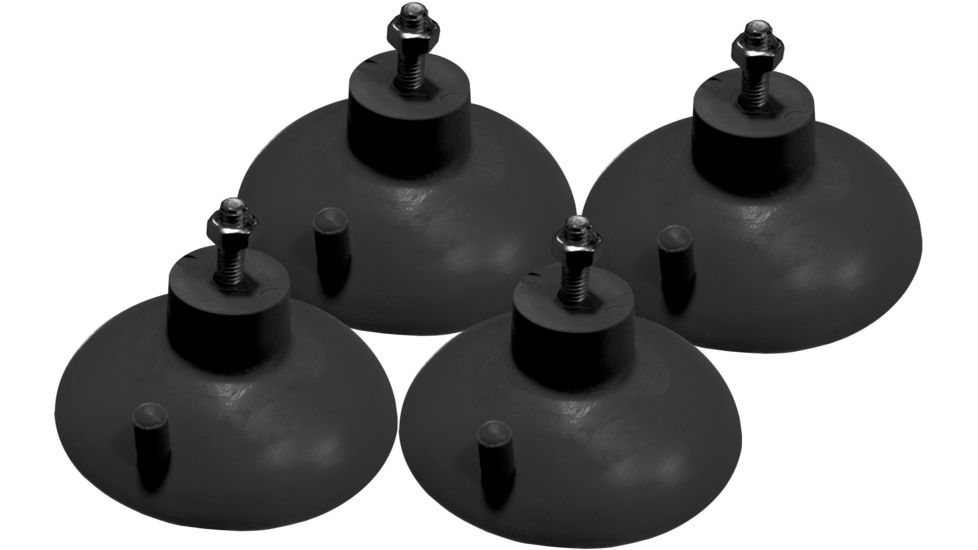 Weston Products Suction Cup Feet - 4 pcs, Black, 36-3519