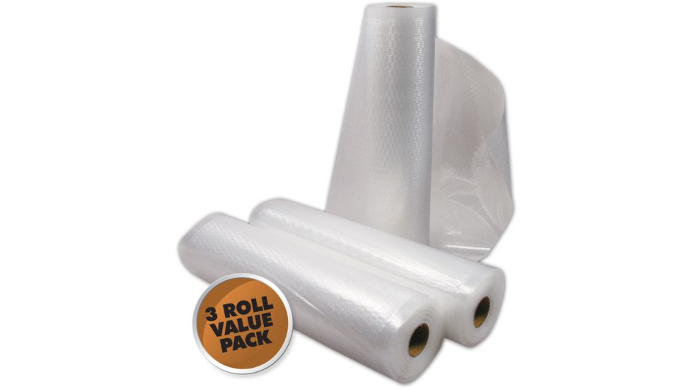 Weston Products Vacuum Sealer Bags, 8in. x 22ft Roll, 3 Pack, 30-0201-W