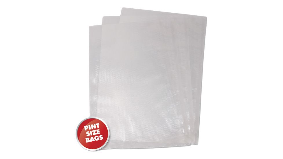 Weston Products Vac Sealer Bags, 6x10in, pint, 100 Count, 30-0106-W