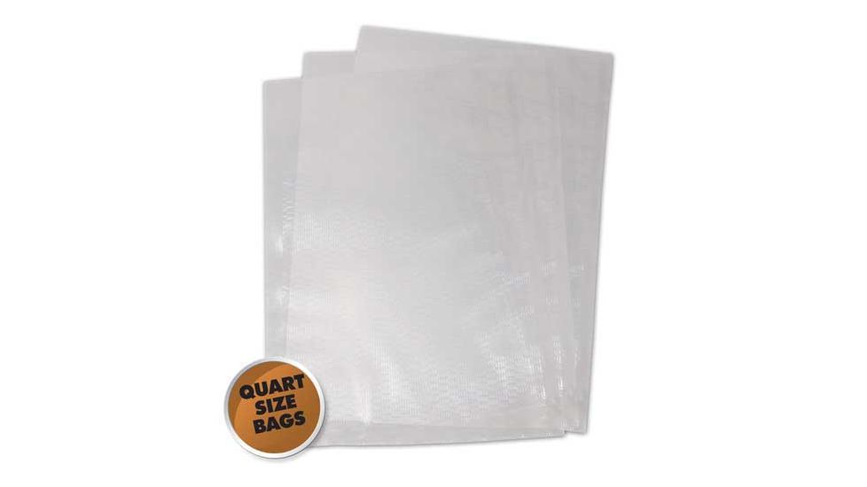 Weston Products Zipper Seal Vacuum Sealer Bags, 8 x 12in, Quart, 50 count, Bagged, 30-0208-K
