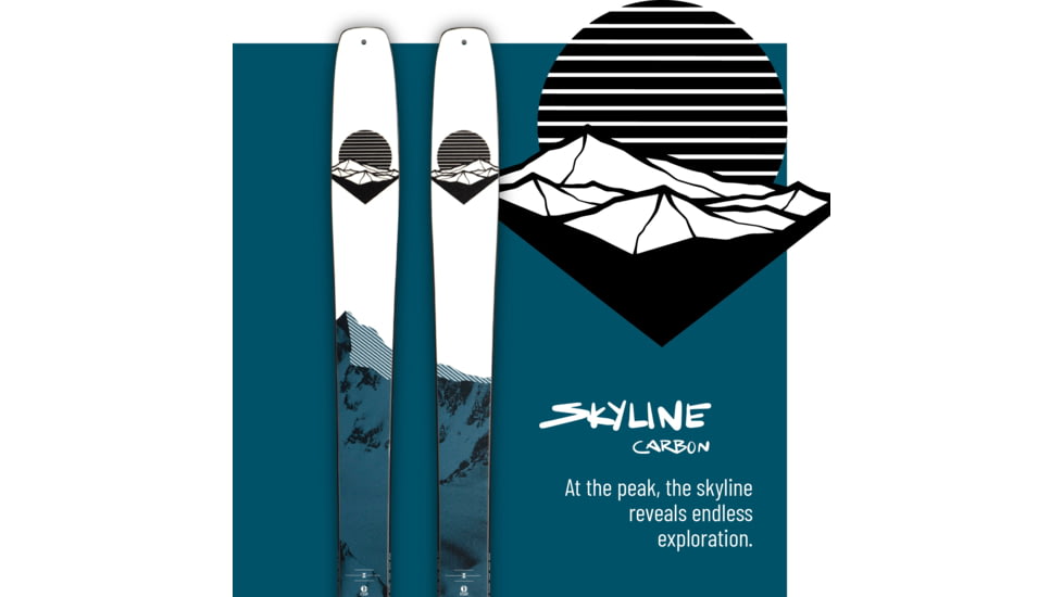 Weston Skyline Carbon Ski, Blue, 160, 22.006.731.160V0