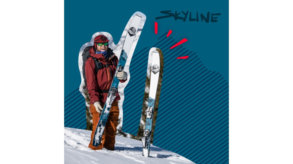 Weston Skyline Carbon Ski, Blue, 160, 22.006.731.160V0