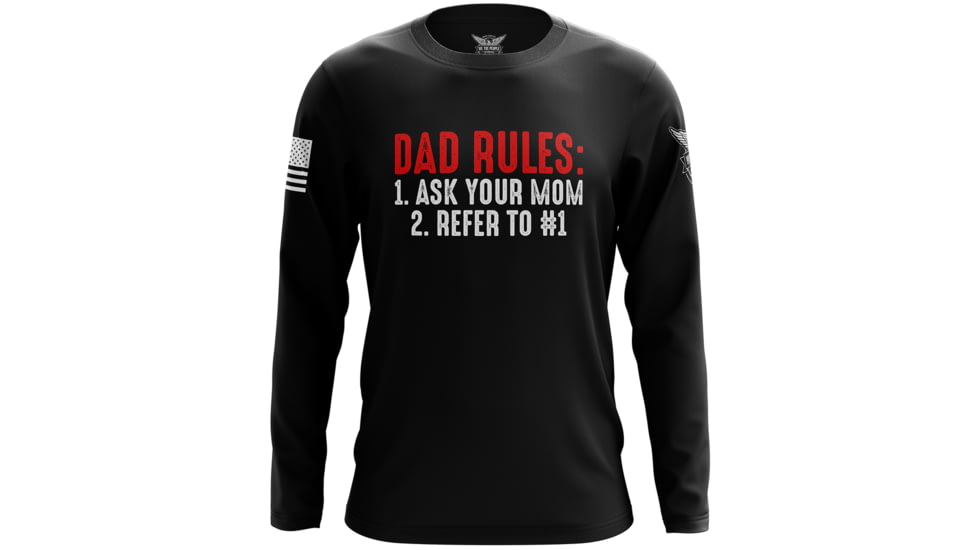 Wethepeopleholsters.Com Dad Rules Long Sleeve Shirt, dad-rules-long-sleeve-shirt