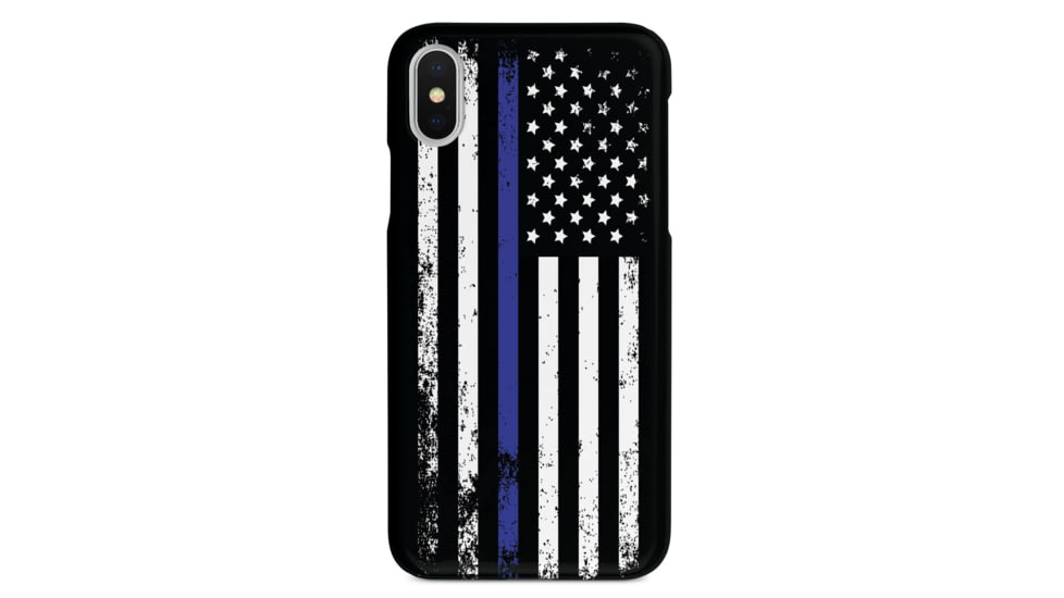 Wethepeopleholsters.Com Downward American Flag - Thin Blue Line Case, Galaxy S9, IC-3663-GALAXYS9