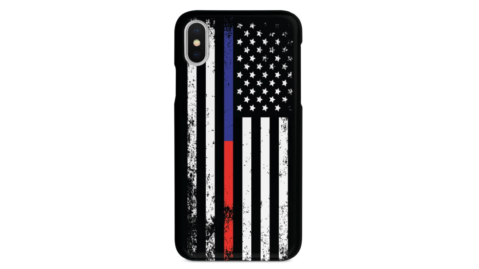 Wethepeopleholsters.Com Downward American Flag - Thin Blue Line &amp; Thin Red Line Case, Galaxy Note 3, IC-3662-GALAXYNOTE3