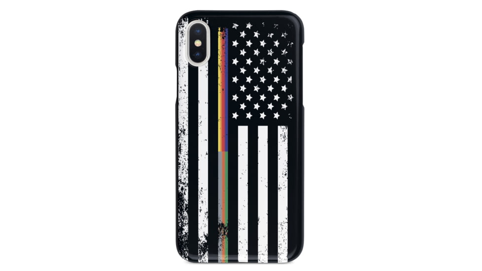Wethepeopleholsters.Com Downward American Flag - Thin Lines Combo Case, Galaxy S5, IC-5006-GALAXYS5