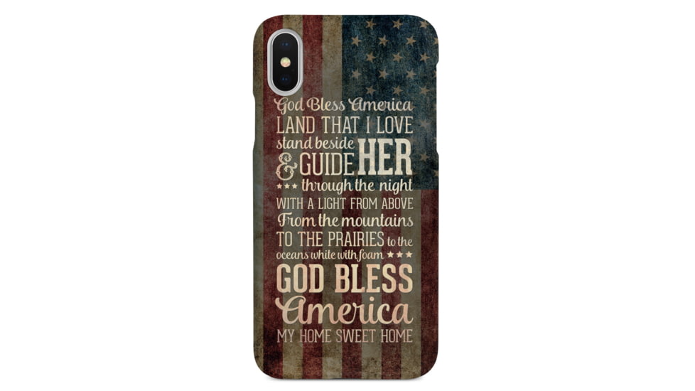 Wethepeopleholsters.Com God Bless America - Patriotic Case, iPhone 7, IC-2370-IPHONE7
