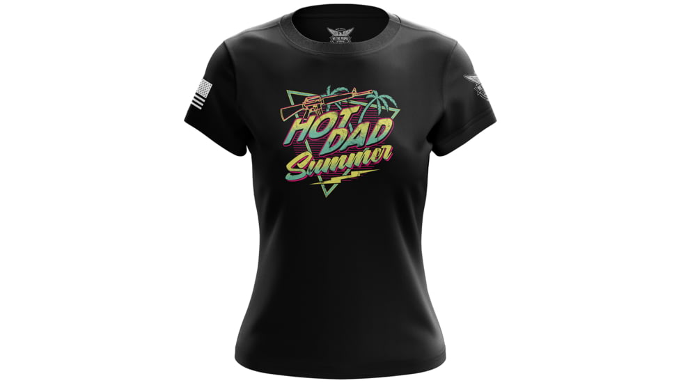 Wethepeopleholsters.Com Hot Dad Summer Womens Short Sleeve Shirt, 7364426956898