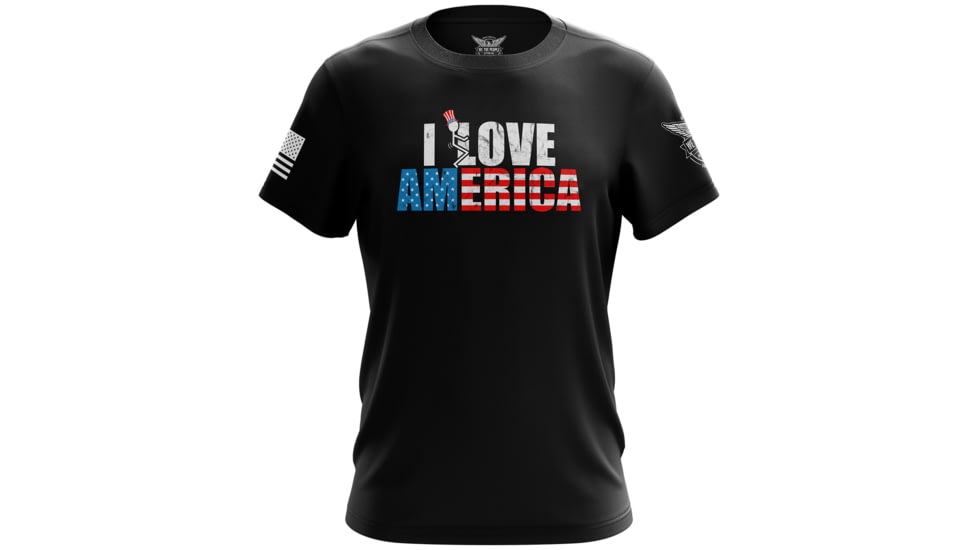 Wethepeopleholsters.Com I Fn Love America Short Sleeve Shirt, i-fn-love-america-short-sleeve-shirt