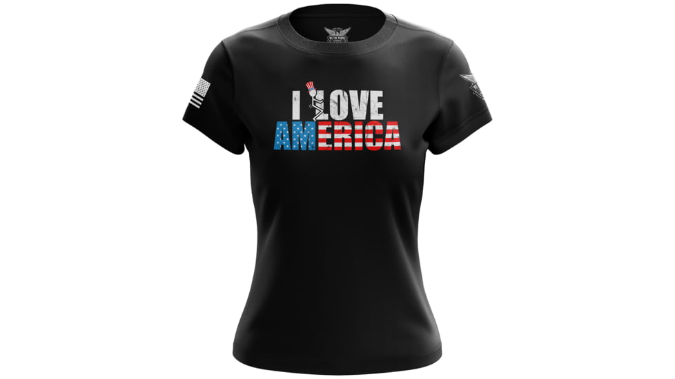 Wethepeopleholsters.Com I Fn Love America Womens Short Sleeve Shirt, i-fn-love-america-womens-short-sleeve-shirt