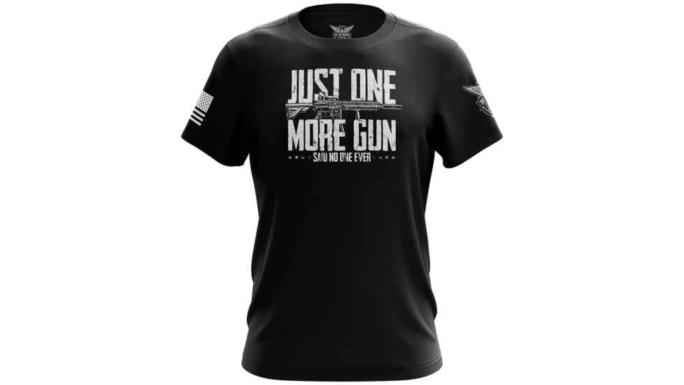 Wethepeopleholsters.Com Just One More Gun Short Sleeve Shirt, 7340089016418
