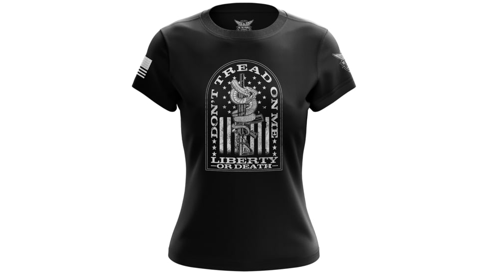 Wethepeopleholsters.Com Liberty or Death Womens Short Sleeve Shirt, liberty-or-death-womens-short-sleeve-shirt