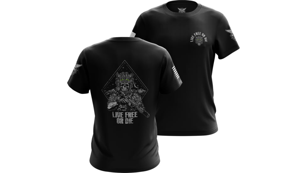 Wethepeopleholsters.Com Live Free Or Die Short Sleeve Shirt, 7358996906082