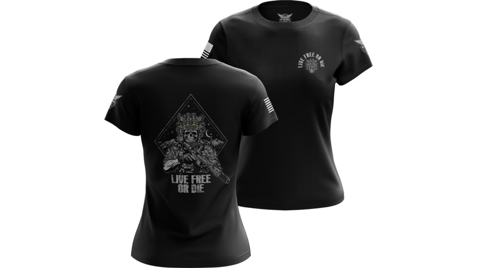 Wethepeopleholsters.Com Live Free Or Die Womens Short Sleeve Shirt, 7359001395298