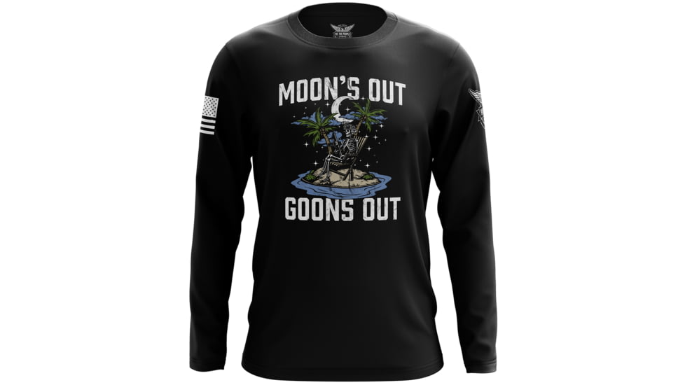 Wethepeopleholsters.Com Moons Out Goons Out Long Sleeve Shirt, 7356281028706