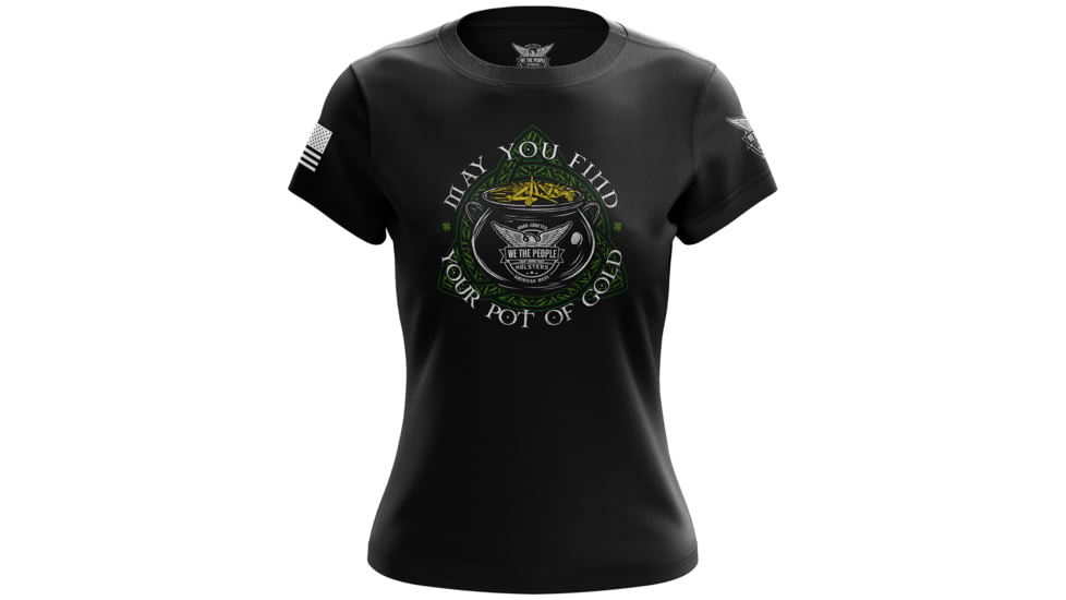 Wethepeopleholsters.Com Pot O Gold Womens Short Sleeve Shirt, pot-o-gold-womens-short-sleeve-shirt
