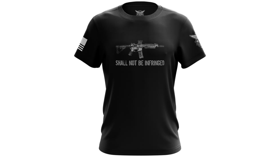 Wethepeopleholsters.Com Shall Not Be Infringed Short Sleeve Shirt, 7359108186210