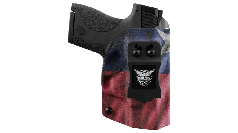 Wethepeopleholsters.Com Texas State Flag Custom Kydex IWB Holster for concealed carry, WTP-1006