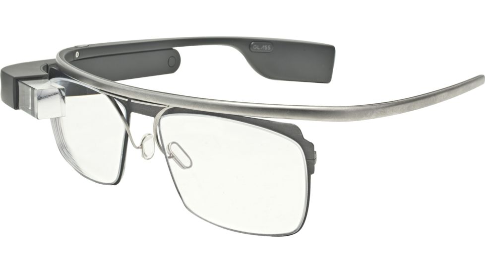 Wetley Prescription Glasses w/ RX lenses - custom Rx adapter - for Google Glass 2 Explorer Edition