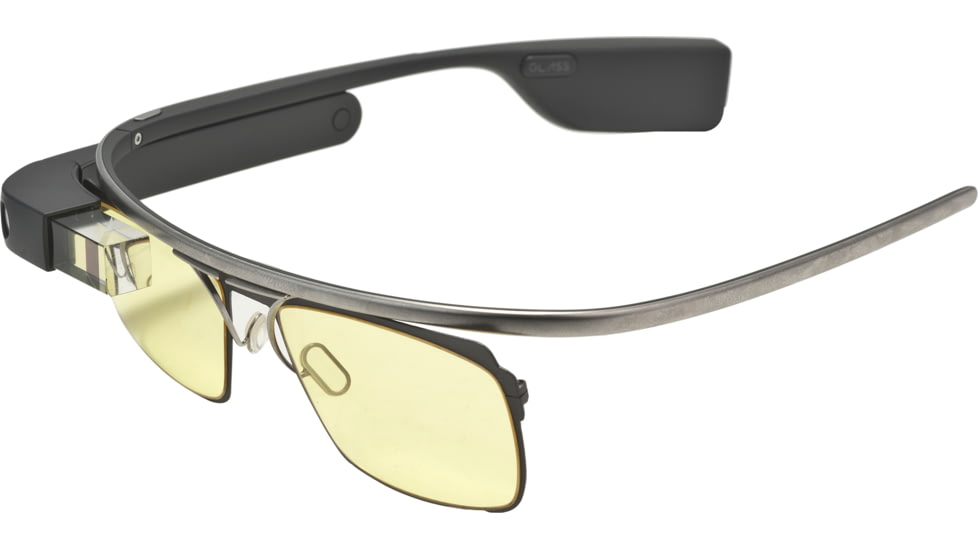 Wetley Prescription Glasses w/ RX lenses - custom Rx adapter - for Google Glass 2 Explorer Edition