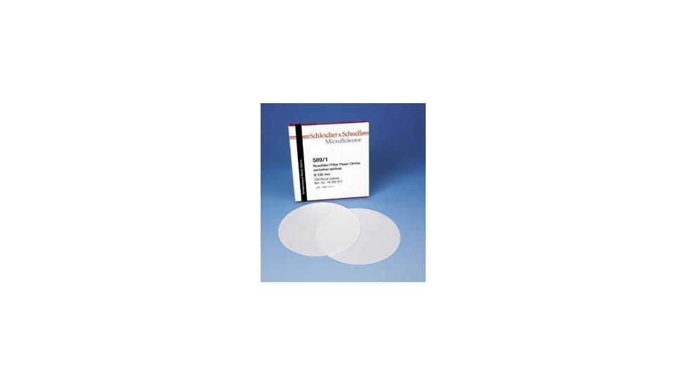 Whatman Grade 589, Black Ribbon, Quantitative Filter Paper, Whatman 10300010 Fltrppr 589/1 110MM Blk PK100