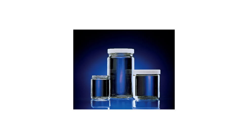 Wheaton Jar Clr W/WHT Pp Cap CS12 16OZ W216911 Jar Clr W/WHT Pp Cap CS12 16OZ