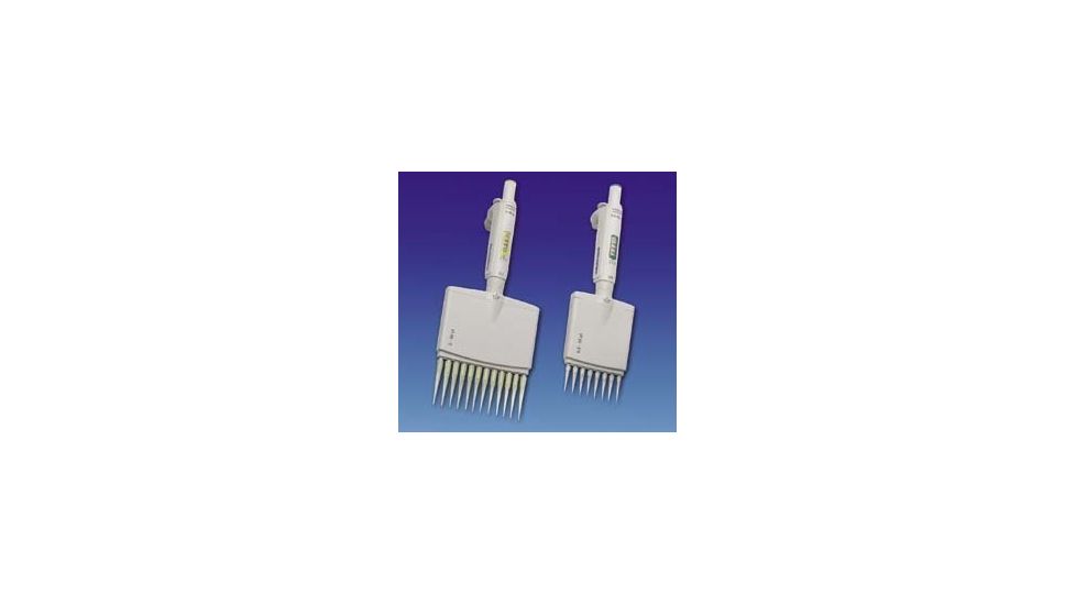 Wheaton Socorex Acura Multichannel Pipettors with Tip Ejectors, Variable Volume, Wheaton W810602 8-Channel