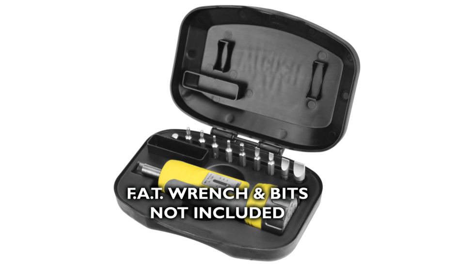 Hard Case 550001 securely holds the FAT Wrench (sold separately)
