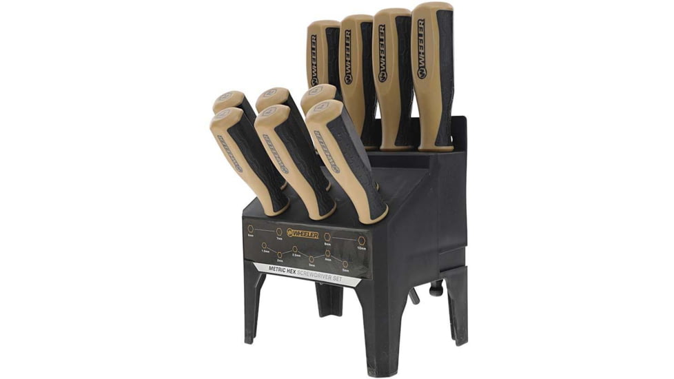 Wheeler Engineering 30 Piece Hex/Torx Benchtop Screwdriver Set, Black, 4002882