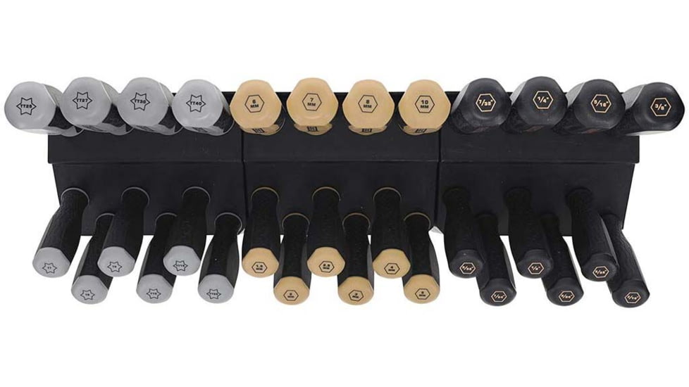 Wheeler Engineering 30 Piece Hex/Torx Benchtop Screwdriver Set, Black, 4002882